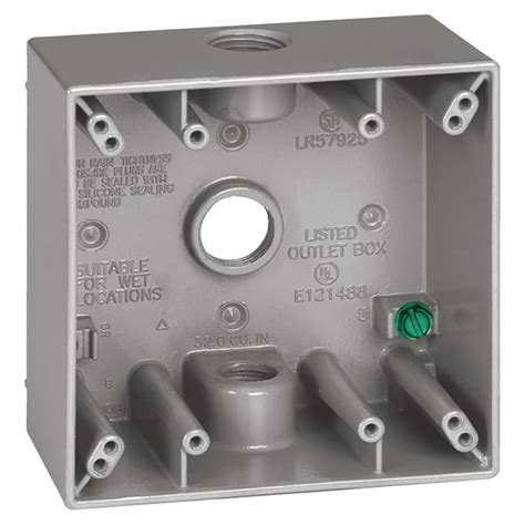 2 gang 1 1 4 electrical box|1 gang steel outlet box.